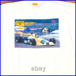 Benetton Formula one Camel F1 Grand Prix Japan T-Shirt 1992 Vintage Size Free
