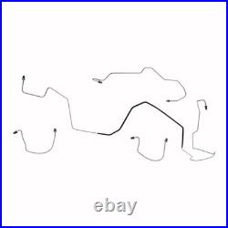 Brake Line Kit Front Tubes With ABS 2004-08 Pontiac Grand Prix Stainless 4pc