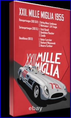 Canvas Art Mille Miglia XXII 1955, Grand Prix, 4 Sizes