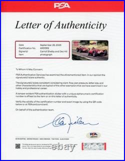 Carroll Shelby Signed Autographed F1 World Championship Envelope PSA DNA