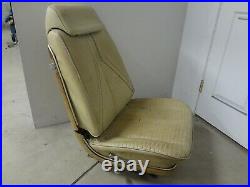 Chevelle Bucket Seat Gm Passenger Side Reclining Recline Headrest A-body Tracks