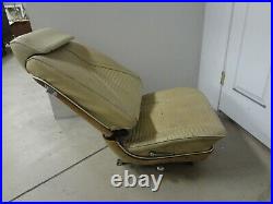 Chevelle Bucket Seat Gm Passenger Side Reclining Recline Headrest A-body Tracks