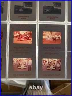 Color Film Slides Grand Prix Formula Race Cars 1970's Lot of 50 Auto Photography