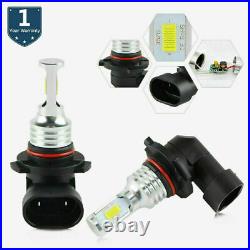 Combo 9005+9006+9145 LED Headlight and Fog Light Bulbs High&Low Beam White Pkg