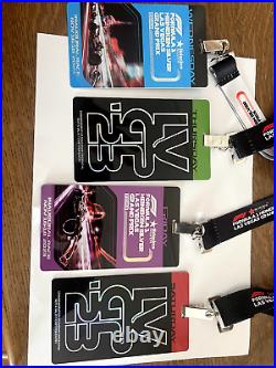 Commemorative souvenir credential formula 1 Las Vegas Grand prix 2023-whole set