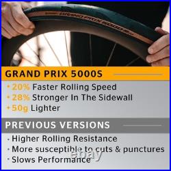 Continental Grand Prix 5000 S TR Tire 700x32 Tubeless Folding Black