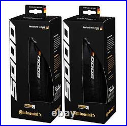 Continental Grand Prix GP5000 Clincher Bike Tires, 700x23 700x25 700x28, 2-Pack