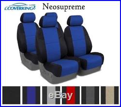 Coverking Custom Seat Covers Neosupreme Front and Rear Row 6 Color Options