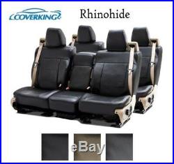 Coverking Custom Seat Covers Rhinohide Front and Rear Row 3 Color Options