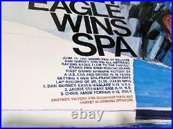 Dan Gurney Eagle 1967 Spa Victory Poster 22 1/8 L X 34 1/4 H