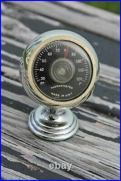 Dash Thermometer Accessory GM Ford Chevy VW hot rat rod