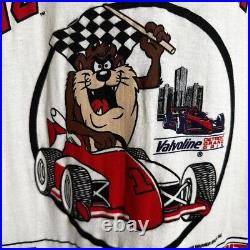 Deadstock Vintage 1989 Valvoline Detroit Grand Prix Looney Tunes Taz Promo