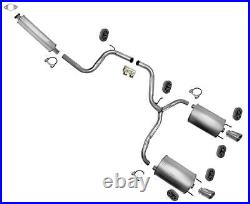 Dual Exhaust Muffler W Tips System 3.8L V6 Made in USA for Grand Prix 1997-2002
