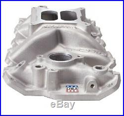 Edelbrock 2701 Performer EPS Intake Manold Chevy S283 327 350 Fits Stock Heads