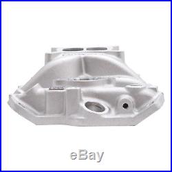 Edelbrock 2703 Performer Intake Manifold Small Block Chevy with Oil Fill