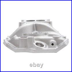 Edelbrock 2703 Performer Intake Manifold Small Block Chevy with Oil Fill