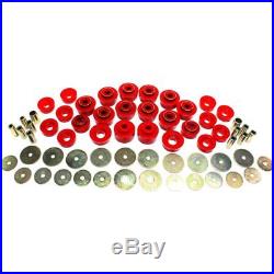 Energy Suspension Body Mount Bushings Polyurethane Red Buick Chevy Olds