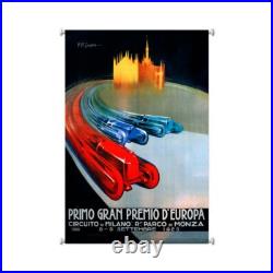 Europe Grand Prix Race Car Races 38 Wall Hanging Giclee Printed Canvas Print