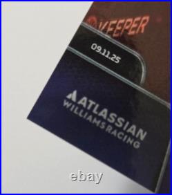 F1 ALEX ALBON FASTEST LAP Topps NOW #78 Red Foil #/5 FREE SHIP USA FLAWLESS