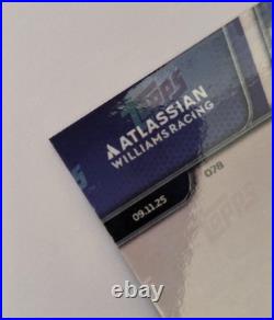 F1 ALEX ALBON FASTEST LAP Topps NOW #78 Red Foil #/5 FREE SHIP USA FLAWLESS