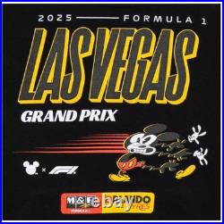 F1 Disney x Formula 1 Pullover Hoodie for Adults Black NEW With TAG (MEDIUM)