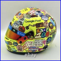 F1 Mini Helmet 1/2 Scale Lando Norris McLaren 2023 US GP 100th Race Rare