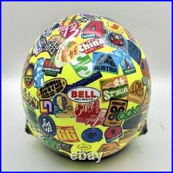 F1 Mini Helmet 1/2 Scale Lando Norris McLaren 2023 US GP 100th Race Rare