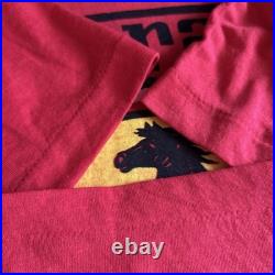 Ferrari 80's F1 Grand Prix T-Shirt Vintage Made in USA Screen Stars L Red Tag
