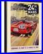 Ferrari Lemans 1961 Grand Prix Travel Poster or Gallery Canvas Wrap Car RAcing