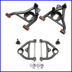For Chevy Malibu 78-83 BMR Suspension AA030H Front Upper & Lower A-Arm Kit