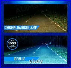 For Mercury Sable 2000-2005 4X Ice Blue LED Headlights + Fog Light Bulbs Combo