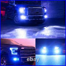 For Mercury Sable 2000-2005 4X Ice Blue LED Headlights + Fog Light Bulbs Combo