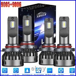 For Pontiac Grand Prix 2004-2008 F6 Combo LED Headlight High Low light bulbs Kit