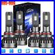 For Pontiac Grand Prix 2004-2008 F6 Combo LED Headlight High Low light bulbs Kit