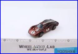 Ford Mark IV Grand Prix Brown Hot Wheels 1968 1969 Redline Mattel Vintage RL