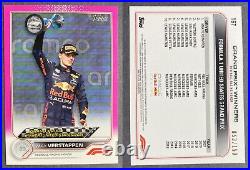 Formula 1 Card 2022 TOPPS #167 Max Verstappen Grand Prix Winner /150