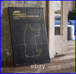 Formula 1 Las Vegas Grand Prix 2024 Official POSTER Ltd Edition 055/200 Embossed