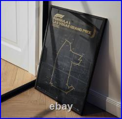 Formula 1 Las Vegas Grand Prix 2024 Official POSTER Ltd Edition 073/200 Embossed