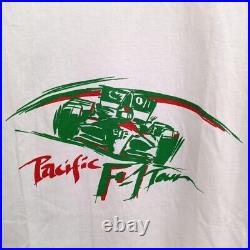 Formula 1 Pacific Grand Prix Hanes Tee T Shirt Size L Made In USA Vintage 1994