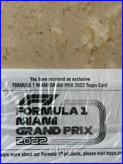 Formula 1? Topps Cello Pack 2022 Miami Grand Prix Seal Long Live The Moment