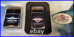 Formula One Zippo's, US Grand Prix 2001 and 2002, plus 2000 Keyring