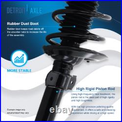 Front Rear Struts withCoil Spring Kit for Allure Century LaCrosse Regal Grand Prix