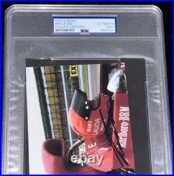 GOAT & 3x F1 Drivers World Champion Niki Lauda Signed BRM P160 Photo Auto PSA