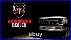 GTG 2004 2008 Pontiac Grand Prix 2PC Polished Bumper Billet Grille Kit