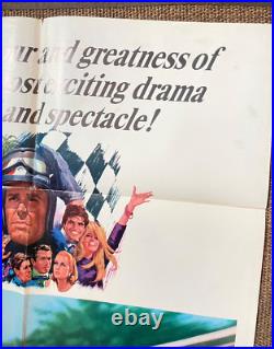 Grand Prix 1966 Original U. S. 1 sheet poster 27x 41