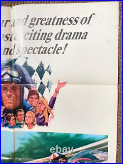 Grand Prix 1966 Original U. S. 1 sheet poster 27x 41