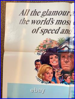 Grand Prix 1966 Original U. S. 1 sheet poster 27x 41