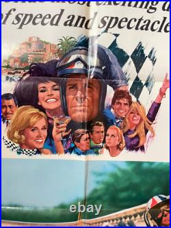 Grand Prix 1966 Original U. S. 1 sheet poster 27x 41