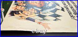 Grand Prix 1967 Original Movie Poster Insert 14x36 James Garner