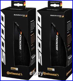 Grand Prix 5000 700x28 Black-BW + Black Chili 2-Pack